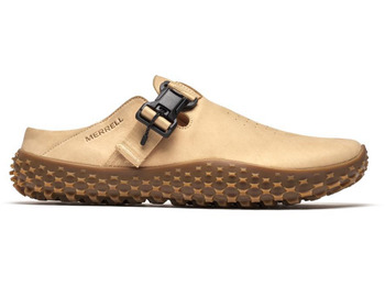 Tamanco Merrell Wrapt Slide Nubuck Bege