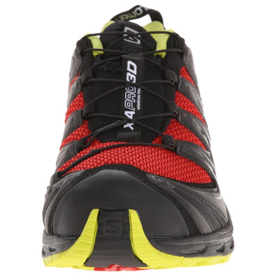 Sapato Salomon XA PRO 3D Vermelho / Preto / Amarelo