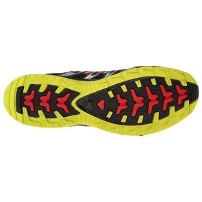 Sapato Salomon XA PRO 3D Vermelho / Preto / Amarelo