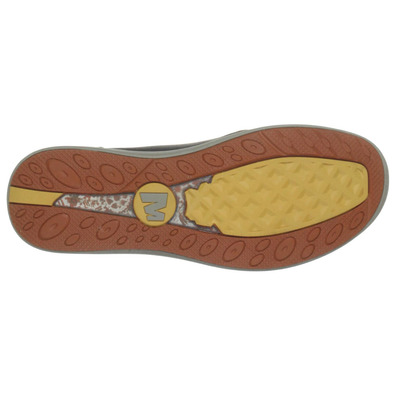 Merrell Freewheel Lace sapato cinza / ouro