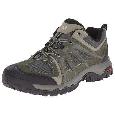 Salomon Evasion Aero Shoe Green / Forest