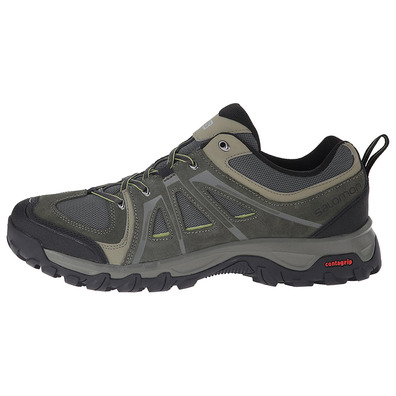 Salomon Evasion Aero Shoe Green / Forest