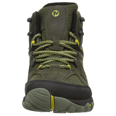 Bota Merrell All Out Blaze Vent Mid GTX Kaki / Negro