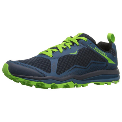 Merrell All Out Crush Light Sapato Azul / Verde