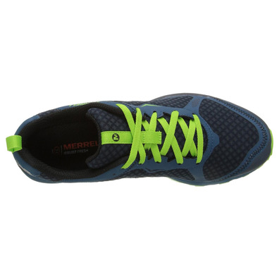 Merrell All Out Crush Light Sapato Azul / Verde