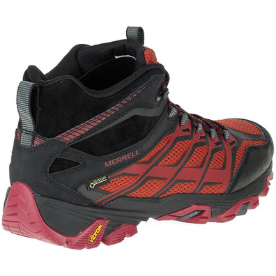 Bota Merrell Moab FST Mid GTX Teja / Cinza / Preta