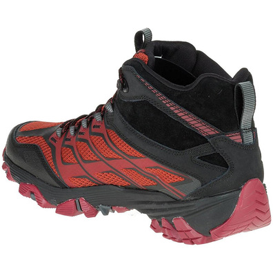 Bota Merrell Moab FST Mid GTX Teja / Cinza / Preta