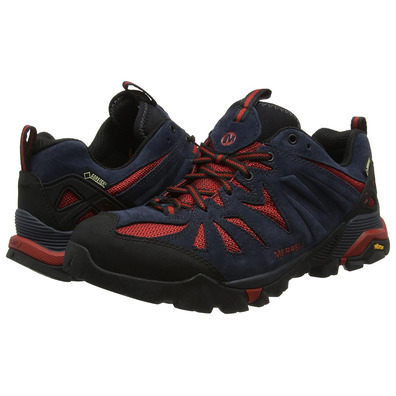 Merrell Capra GTX sapato marinho / vermelho / preto