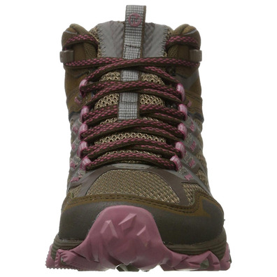 Bota Merrell Moab FST Mid GTX W marrom / rosa