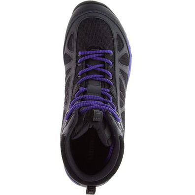 Bota Merrell Siren Q2 Sport Mid W GTX preta / violeta