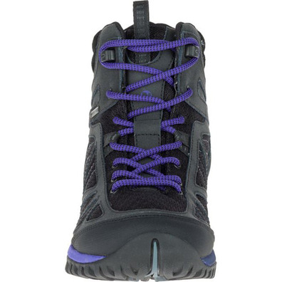 Bota Merrell Siren Q2 Sport Mid W GTX preta / violeta