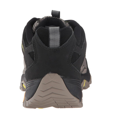 Merrell Moab Fst sapato preto / cinza / amarelo