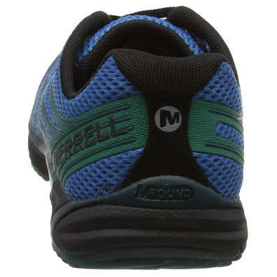 Sapato Merrell Bare Access 4 azul / verde