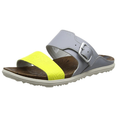 Sandalia Merrell Around Town Slide W Gris / Amarillo