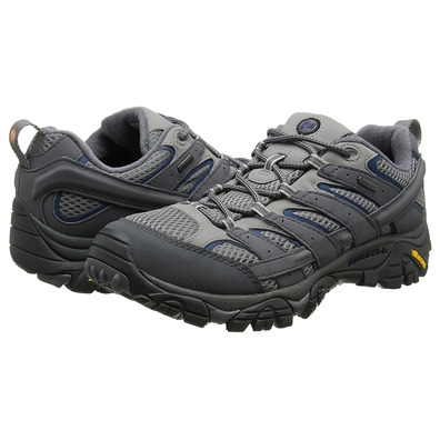 Merrell Moab 2 GTX cinza / azul sapato