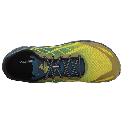 Sapato Merrell Bare Access Flex amarelo / azul