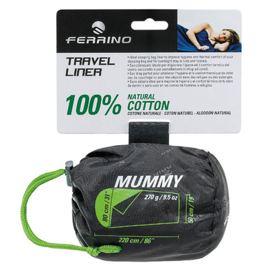 Saco de lençóis Ferrino Travel Mummy