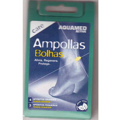 Pensos Anti-Bolhas Aquamed Care 4 plus 3