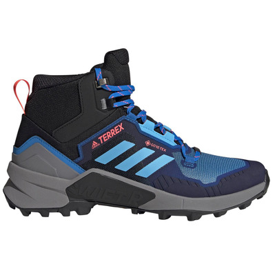 Bota Adidas Terrex Swift R3 Mid GTX azul/preta