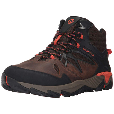 Botas Merrell All Out Blaze 2 Mid GTX Marrom / Preto / Laranja