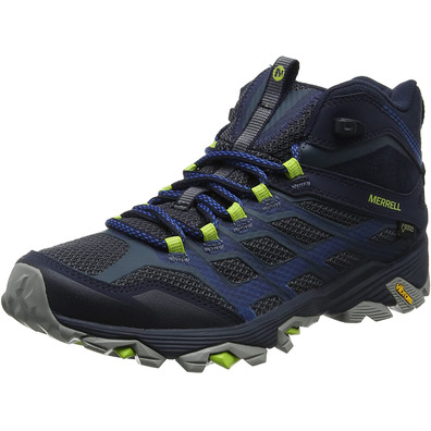 Bota Merrell Moab FST Mid GTX Marino / Lima