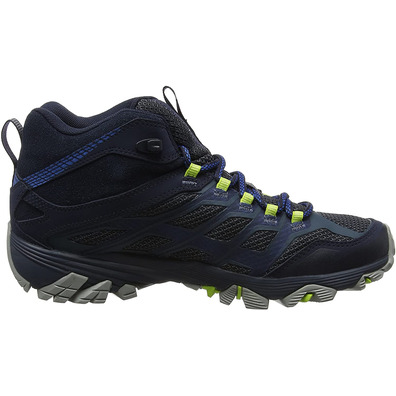 Bota Merrell Moab FST Mid GTX Marino / Lima