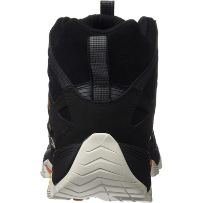 Bota Merrell Moab FST Mid GTX preta / laranja