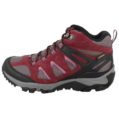 Botas Merrell Outmost Mid GTX W Roxo / Preto