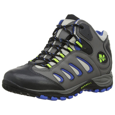 Bota Merrell Reflex Mid WTPF cinza / azul / verde