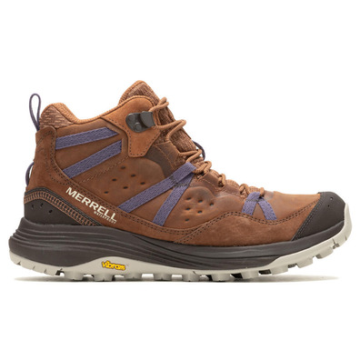 Bota Merrell Siren 4 Traveller Mid WP Marrom/Violeta