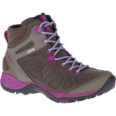 Merrell Siren Q2 Mid WTPF W Bota Marrom / Lilás