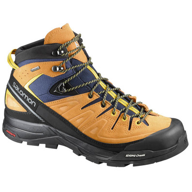 Bota Salomon X Alp Mid LTR GTX laranja / preta