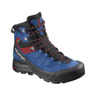 Bota Salomon X Alp MTN GTX Azul / Preto / Vermelho