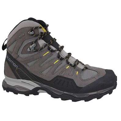 Bota Salomon Conquest GTX cinza / preto / amarelo