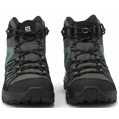 Bota Salomon Daintree Mid GTX Cinza/Preta