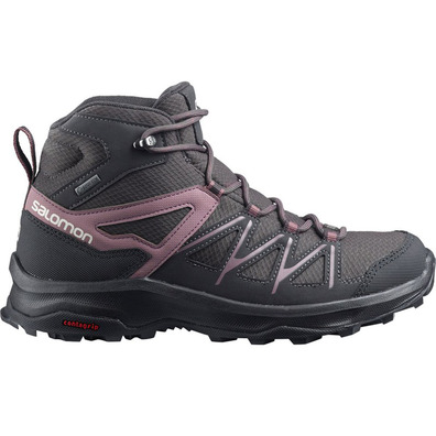 Bota Salomon Daintree Mid GTX W Preto / Roxo