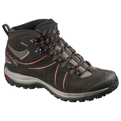 Bota Salomon Ellipse 2 Mid Ltr GTX W preta / rosa