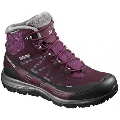 Bota Salomon Price CS WTPF 2 W Morado / Negro