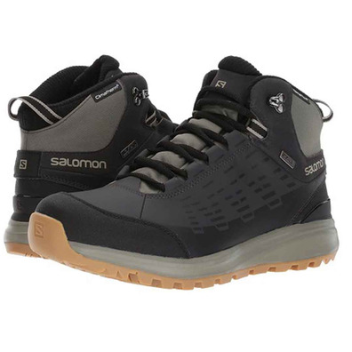 Bota Salomon Medio Kaipo CS WP 2 Gris / Negro