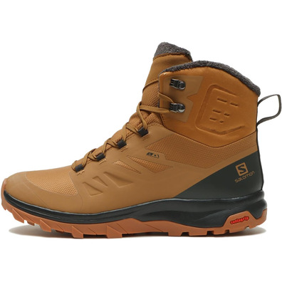 Bota Salomon Outblast TS CSWP Ocre/Preto