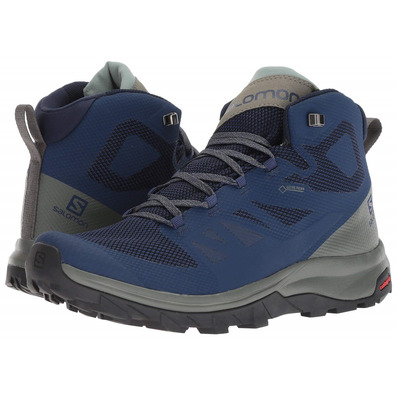 Botas Salomon Outline Mid GTX Marinho / Cinza