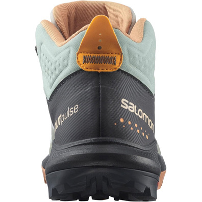 Bota Salomon Outpulse Mid GTX W Cinza/Creme