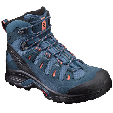 Bota Salomon Quest Prime GTX W Marinho / Preto / Laranja