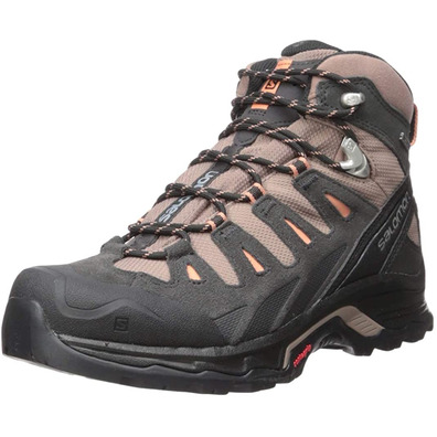 Bota Salomon Quest Prime GTX W Preto / Coral