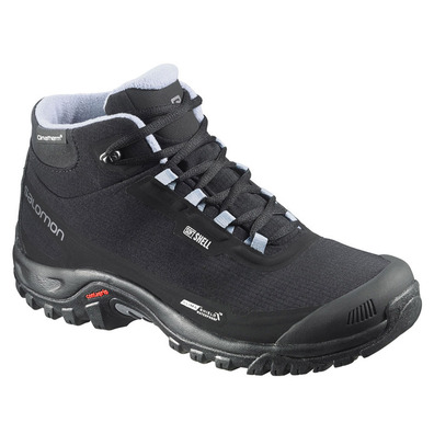 Abrigo Bota Salomon CS WP W Negro