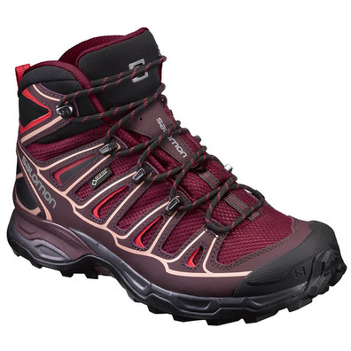 Bota Salomon X Ultra Mid 2 GTX W Roxo / Preto