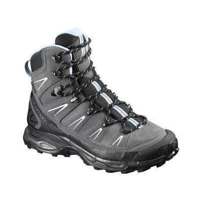 Bota Salomon X Ultra Trek GTX W Preto / Cinza / Turquesa