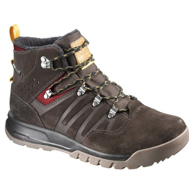 Bota Salomon Utility TS CS WP marrom escuro