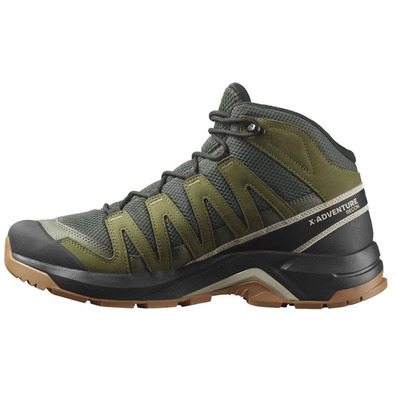 Bota Salomon X-Adventure Recon Mid GTX Verde/Preto