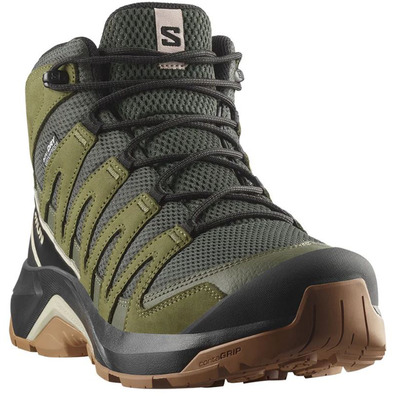 Bota Salomon X-Adventure Recon Mid GTX Verde/Preto
